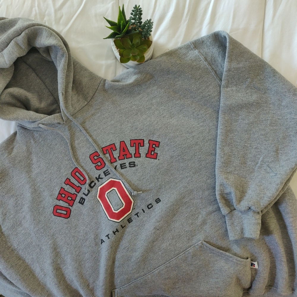 VINTAGE OHIO STATE BUCKEYES HOODIE